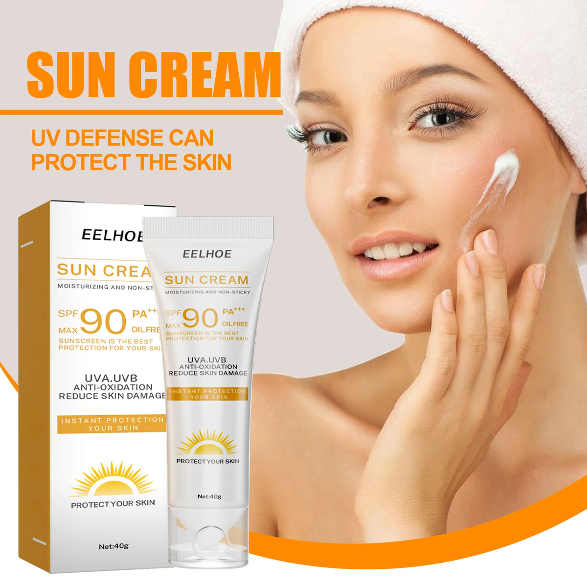 Isolation Protective Cream Physical Uv Defense Reduce Skin Sunburn Sweatproof Not Fake White Summer Refresh Moisturizing Cream