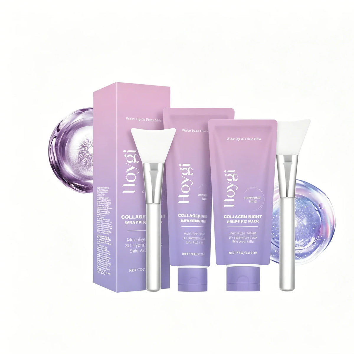 Korean Skincare Collagen Peel Off Facial Mask,Instant Glow&Glass Skin,Pore Cleansing&Firming,Smooth Fine Lines&Removes Impuritie