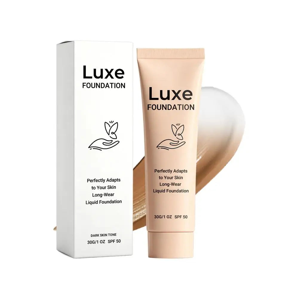 Color-changing foundation providing seamless skin tone adaptation for flawless makeup application
