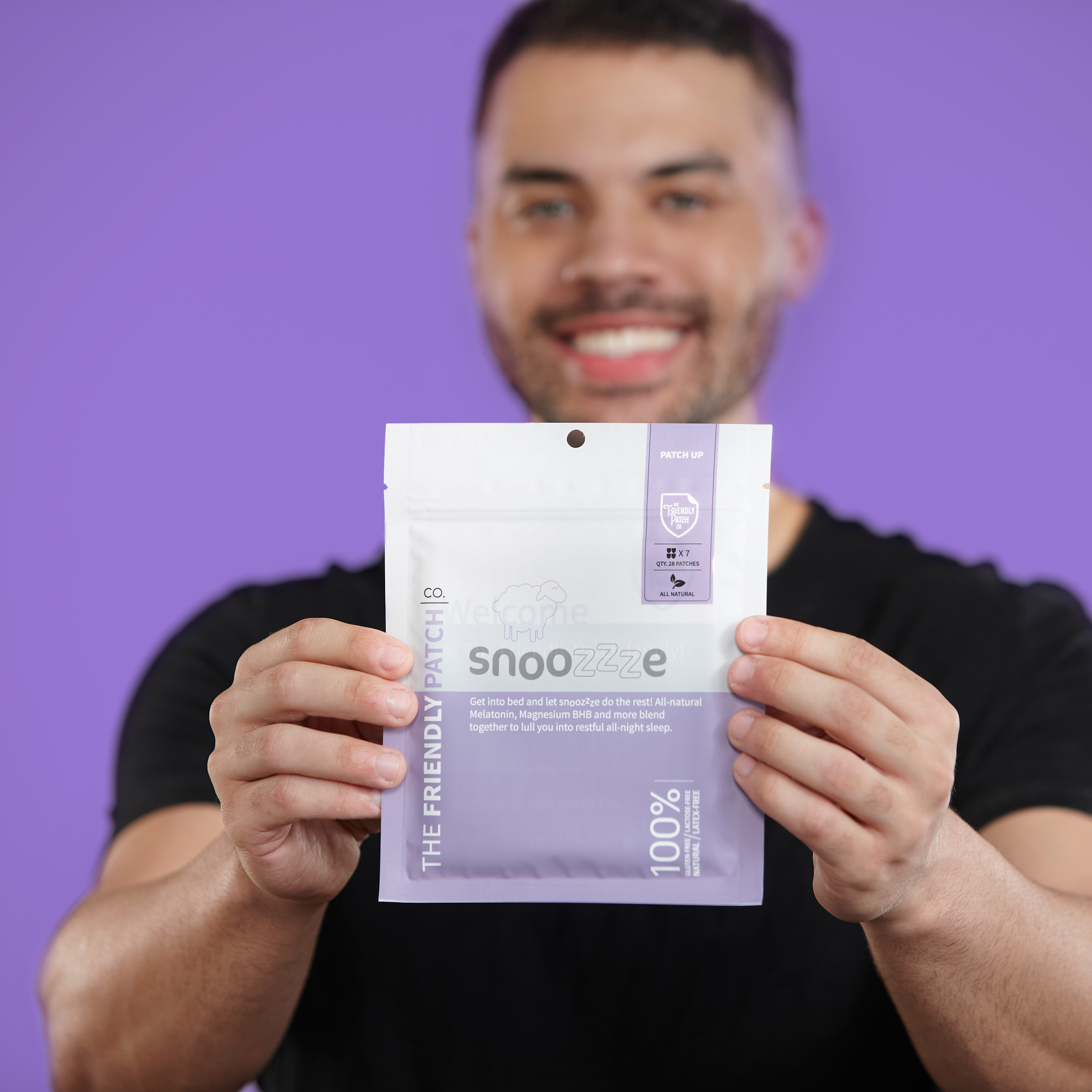 Snooze Sleep Patches: Melatonin, Ashwagandha & Magnesium - 28 Patches