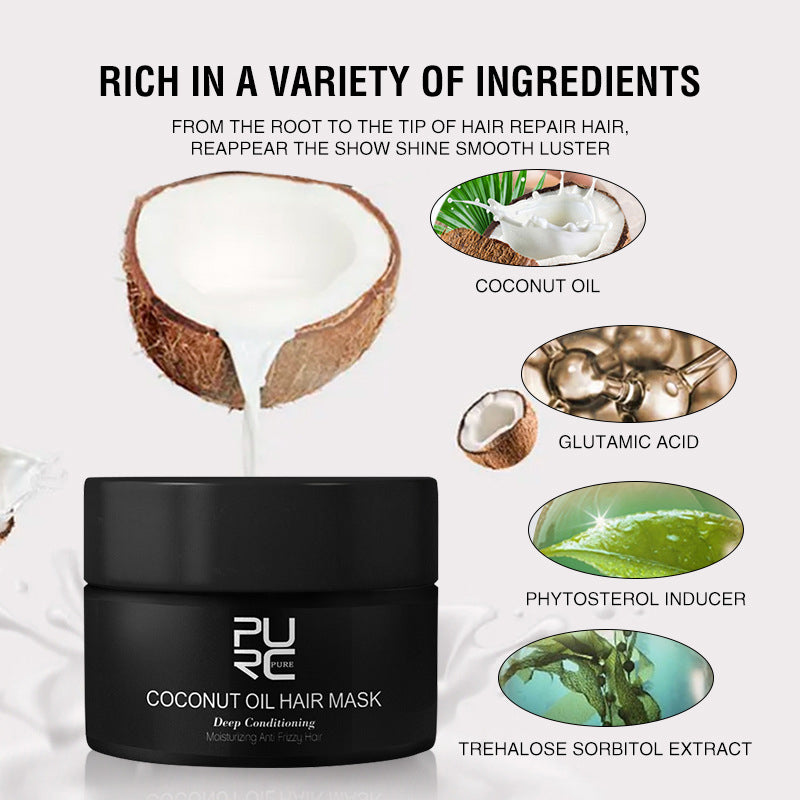 Frizz-Free Silky Hair Mask