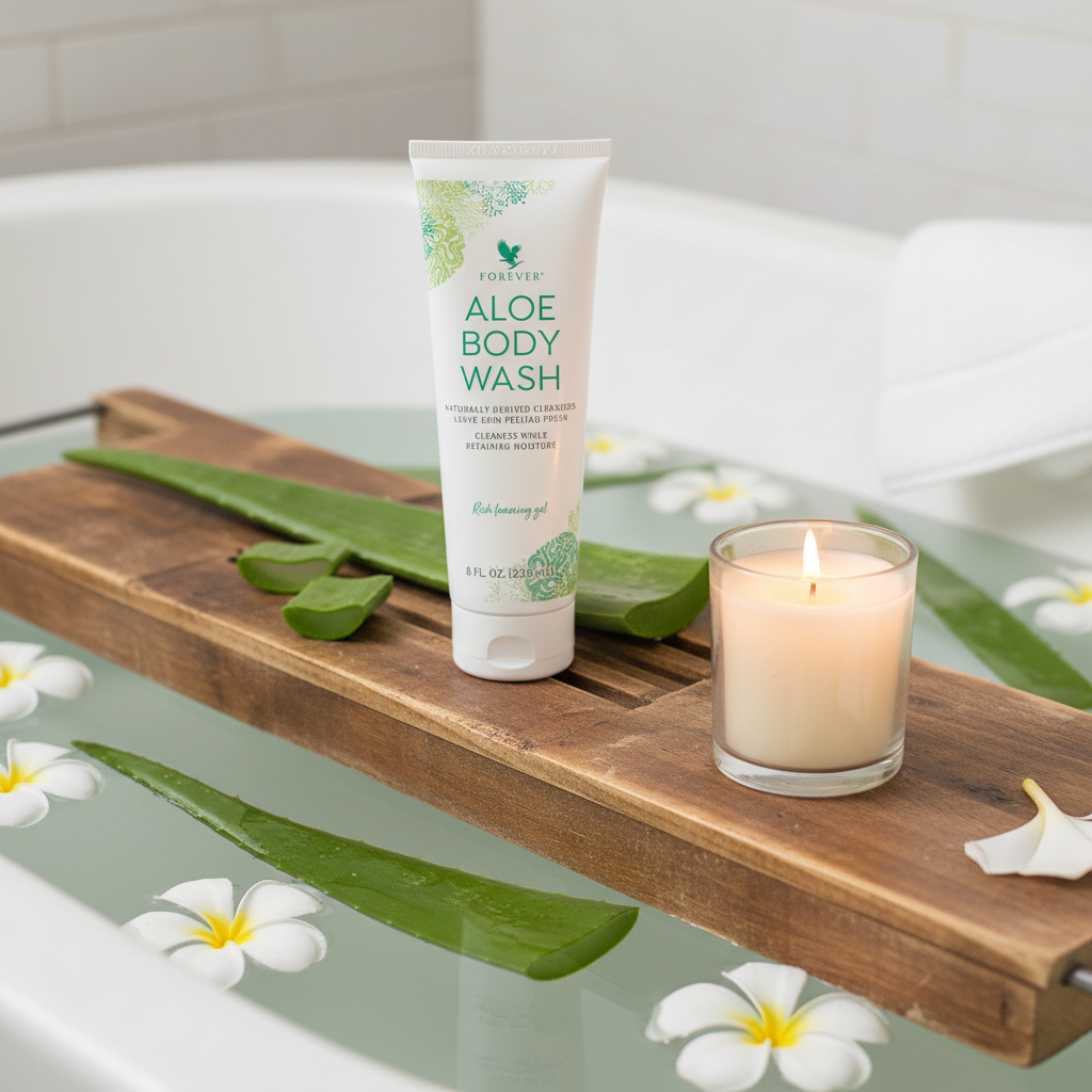 Forever™ Aloe Body Wash | Moisture-Retaining Natural Body Wash