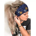 Floral Silk Yoga Hairband