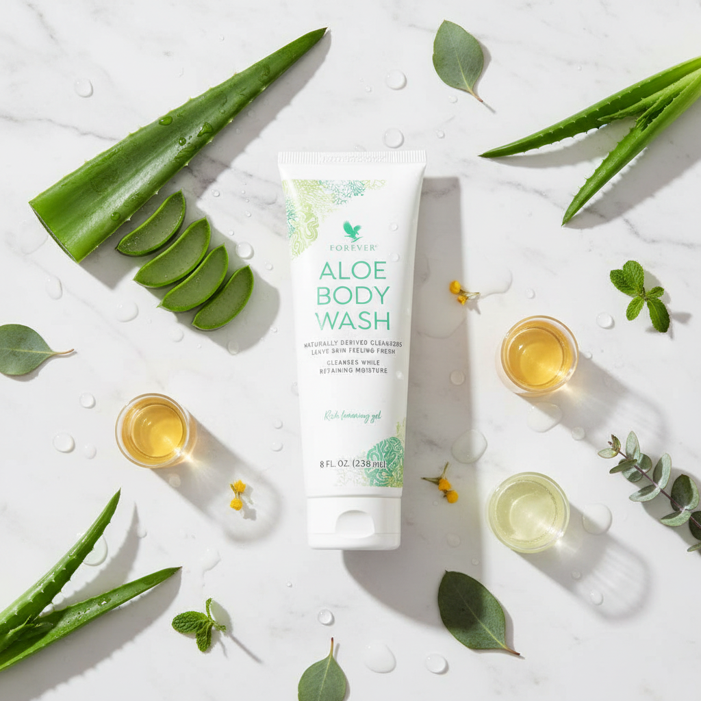 Forever™ Aloe Body Wash | Moisture-Retaining Natural Body Wash